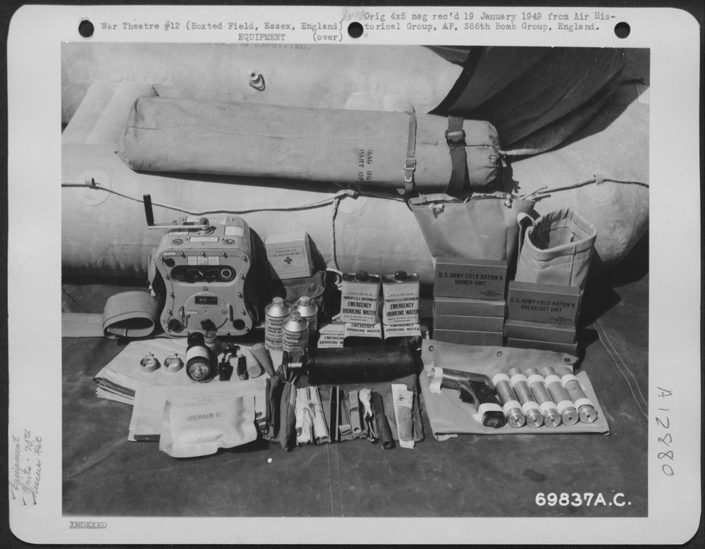 Air Sea Rescue Kit At Boxted Field