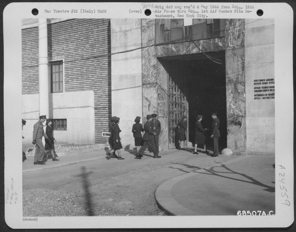 Air Wacs At 12th Air Force HQ