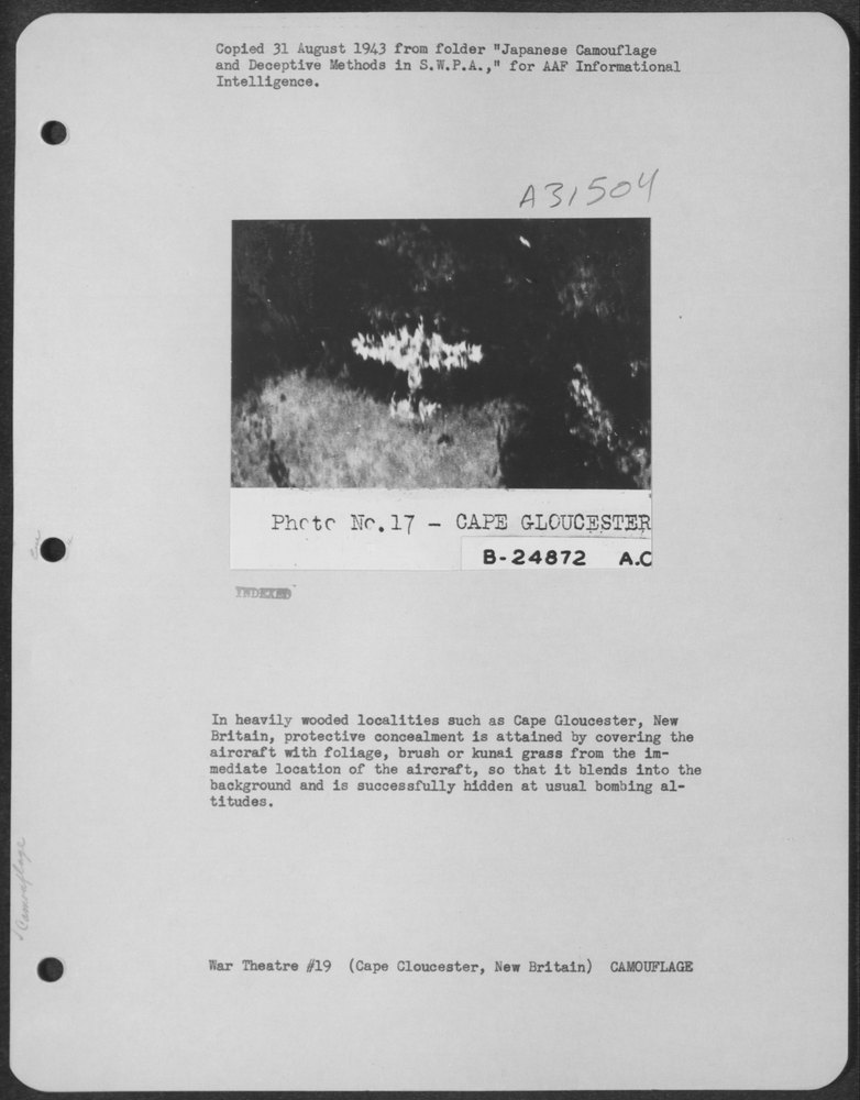 Aircraft at Cape Gloucester