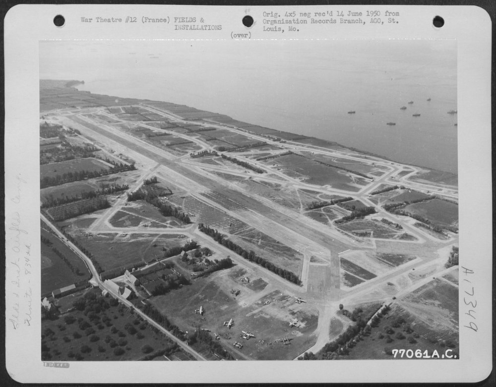 Airfield at St Pierre Du Mont