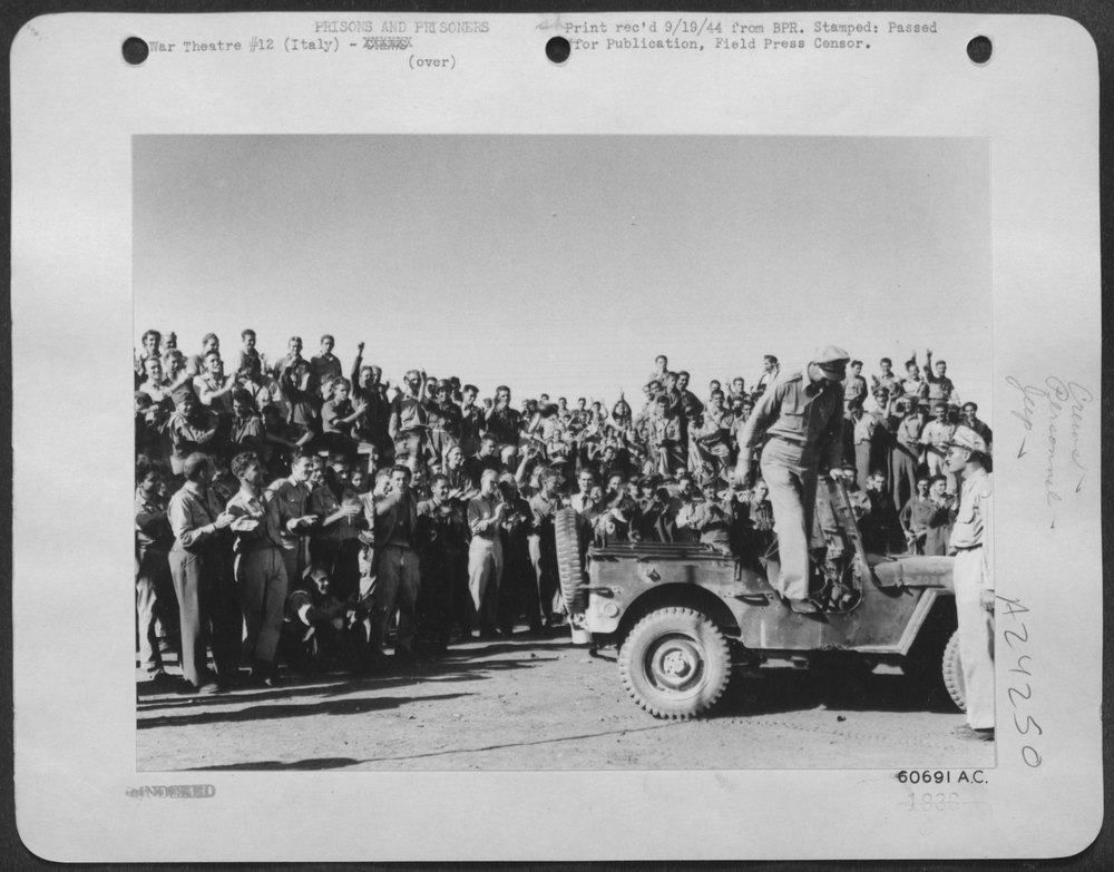 Airmen Freed In Rumania