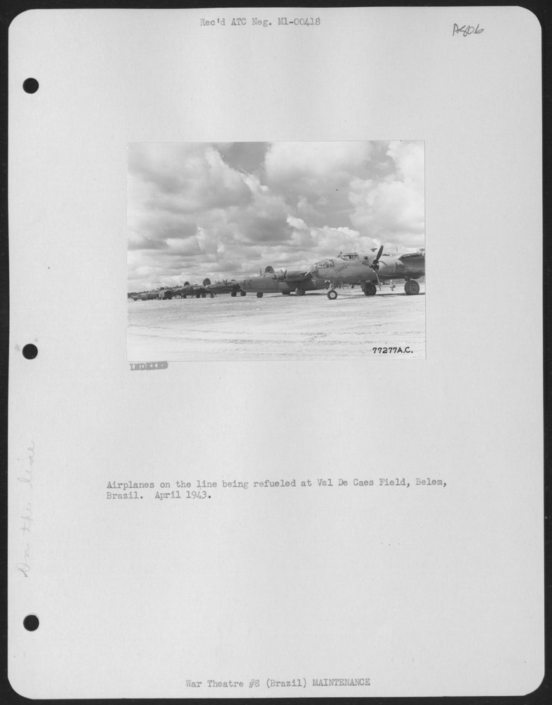 Airplanes refueled at Val De Caes Field