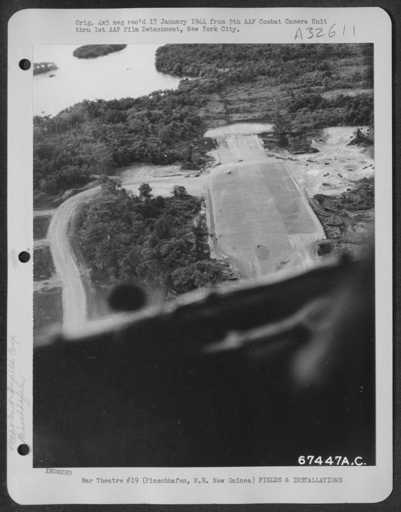 Airstrip at Finschhafen