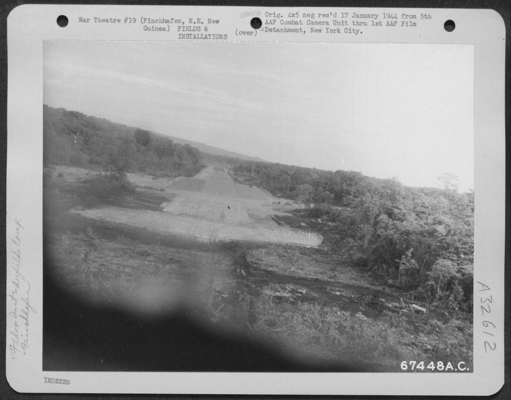 Airstrip near Finschhafen