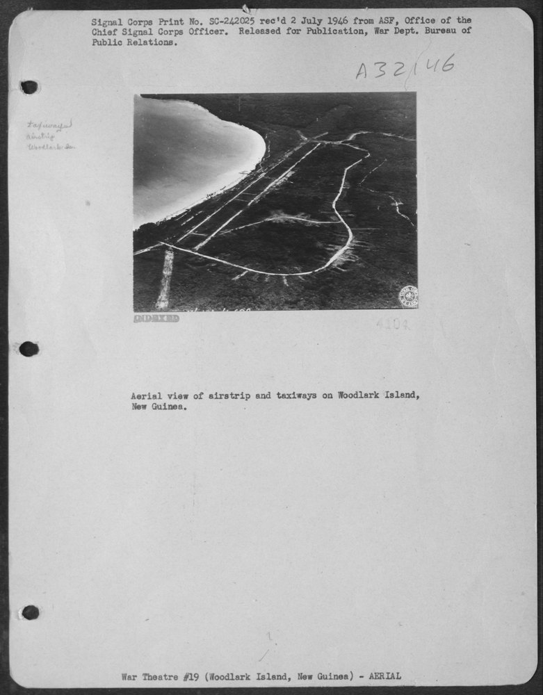 Airstrip on Woodlark Island
