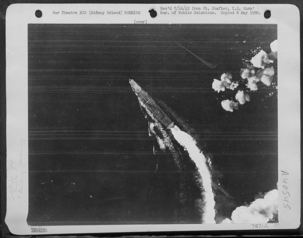 Akagi at Battle of Midway