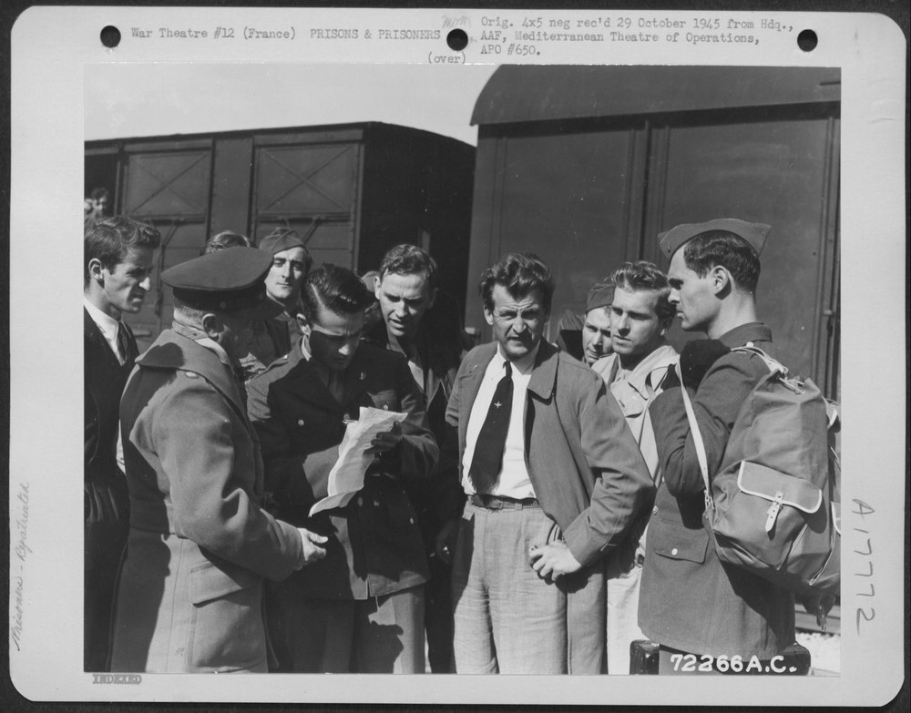 Allied Airmen in France