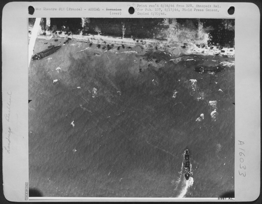 Allied landing craft