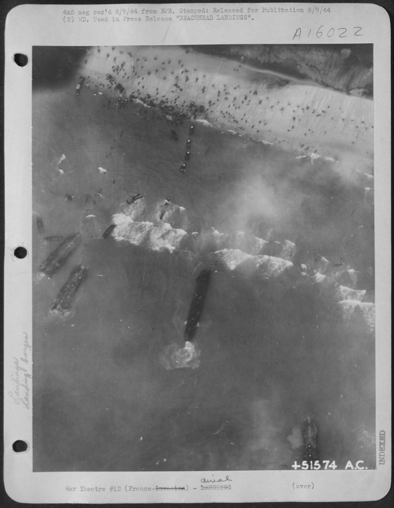 Allied landing craft