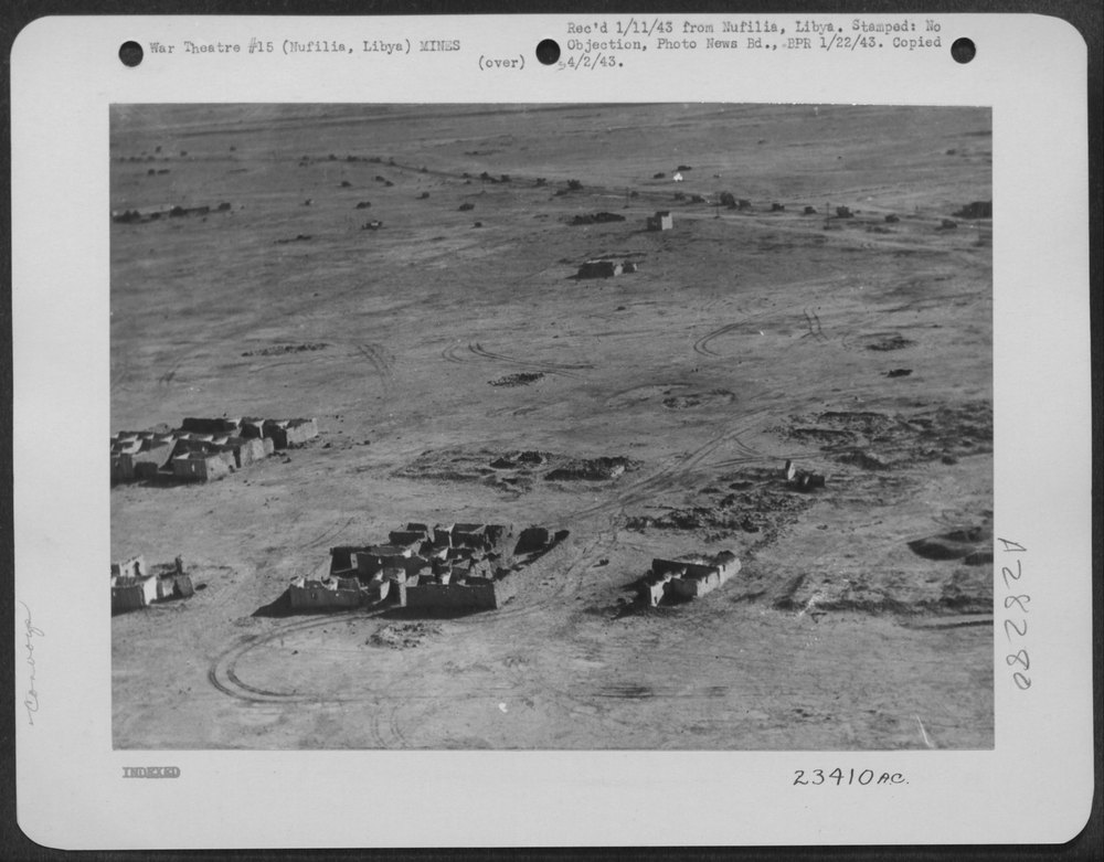 Allied transport in Nufilia Libya