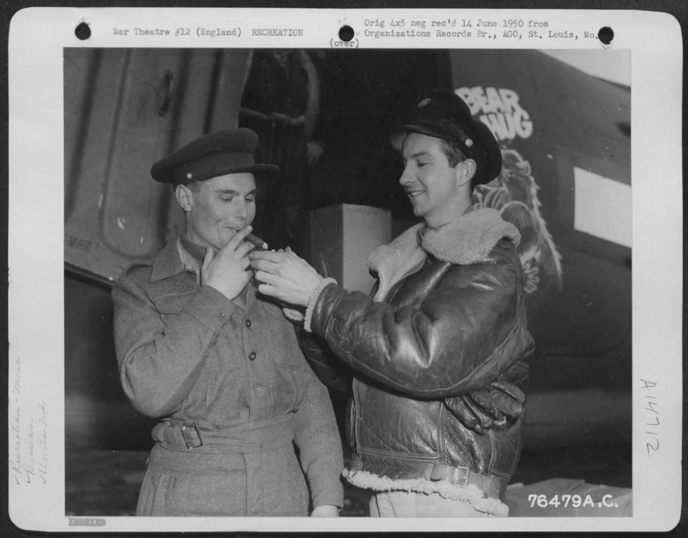 American Air Force Officer England