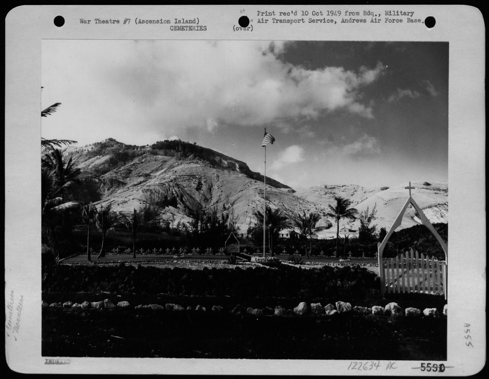 American Cemetery on Ascension Island