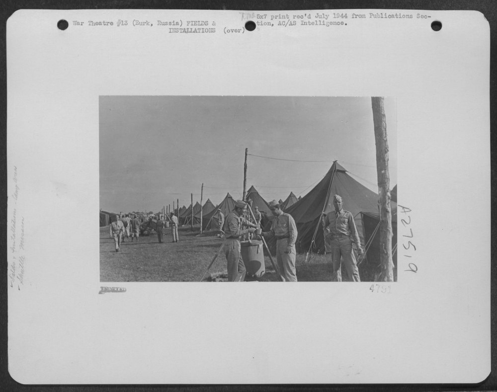 American flyers at Eurk Russia