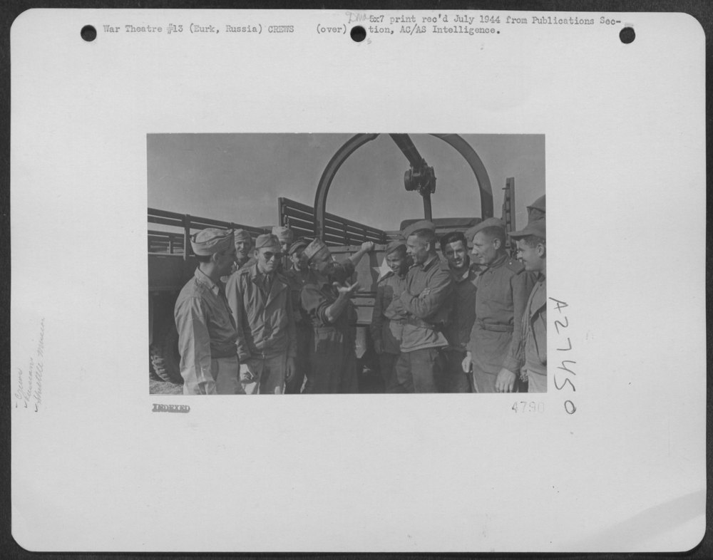 American flyers in Eurk Russia