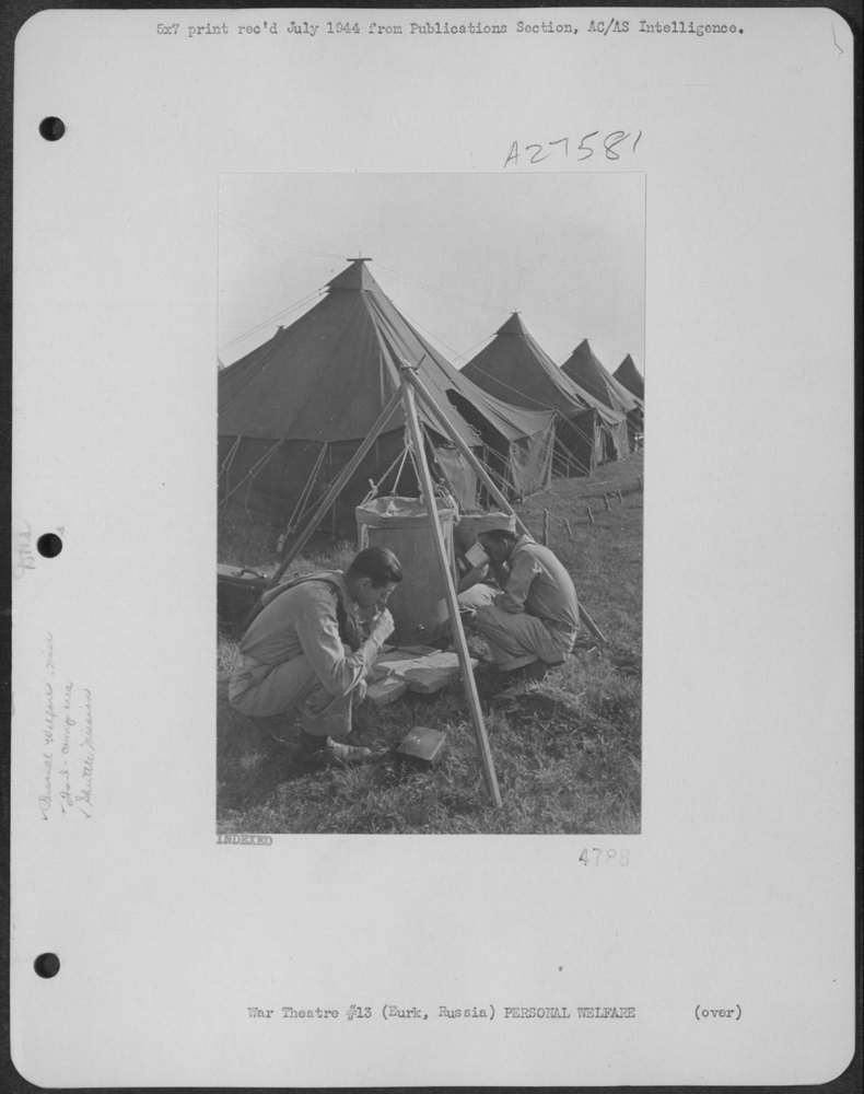 American flyers in Eurk Russia