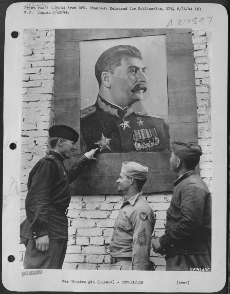 American flyers in Russia