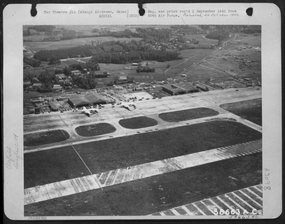 American Planes At Atsugi Airfield