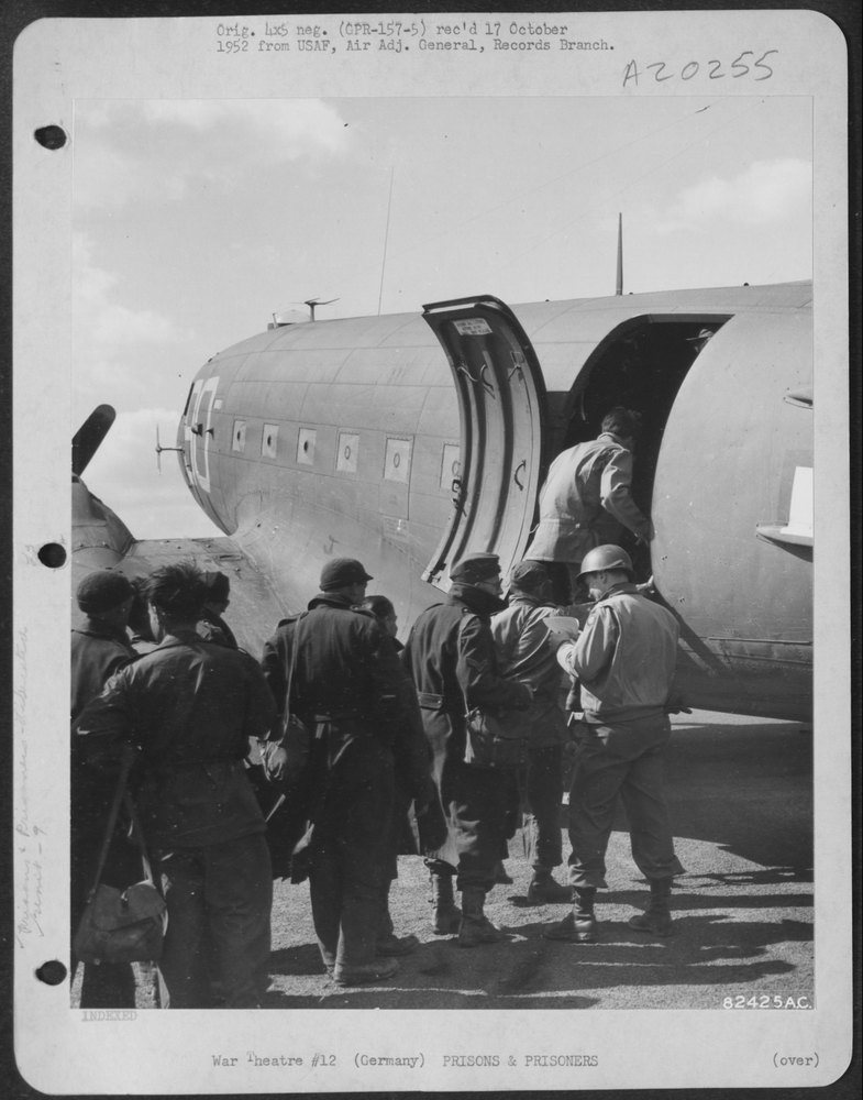American Prisoners of War Freed by Swift Allied Advanced Board