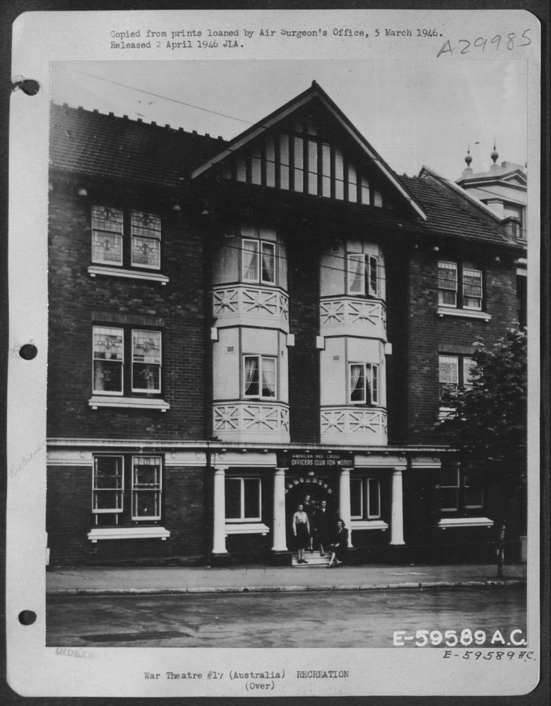 American Red Cross Club in Sidney