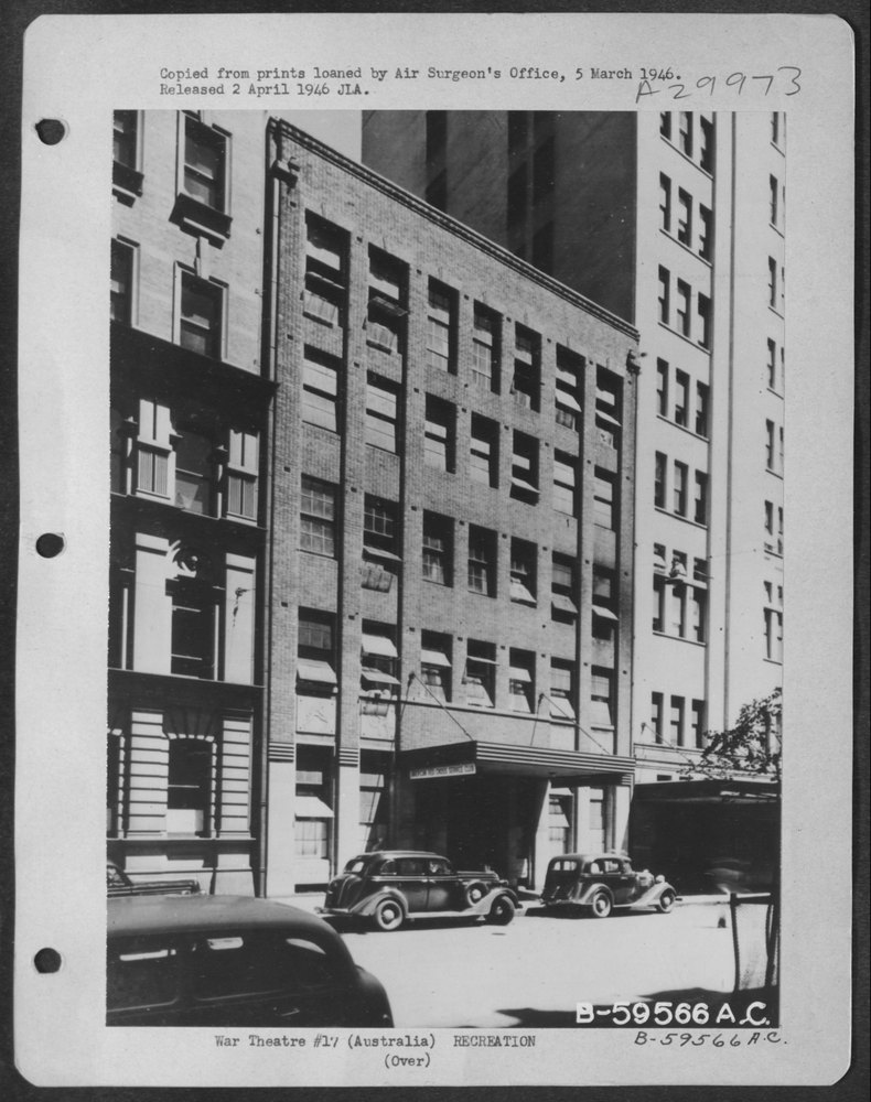 American Red Cross Club in Sidney