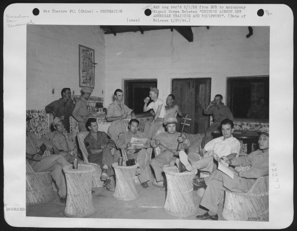 Americans and Chinese at Flanagan's Bar