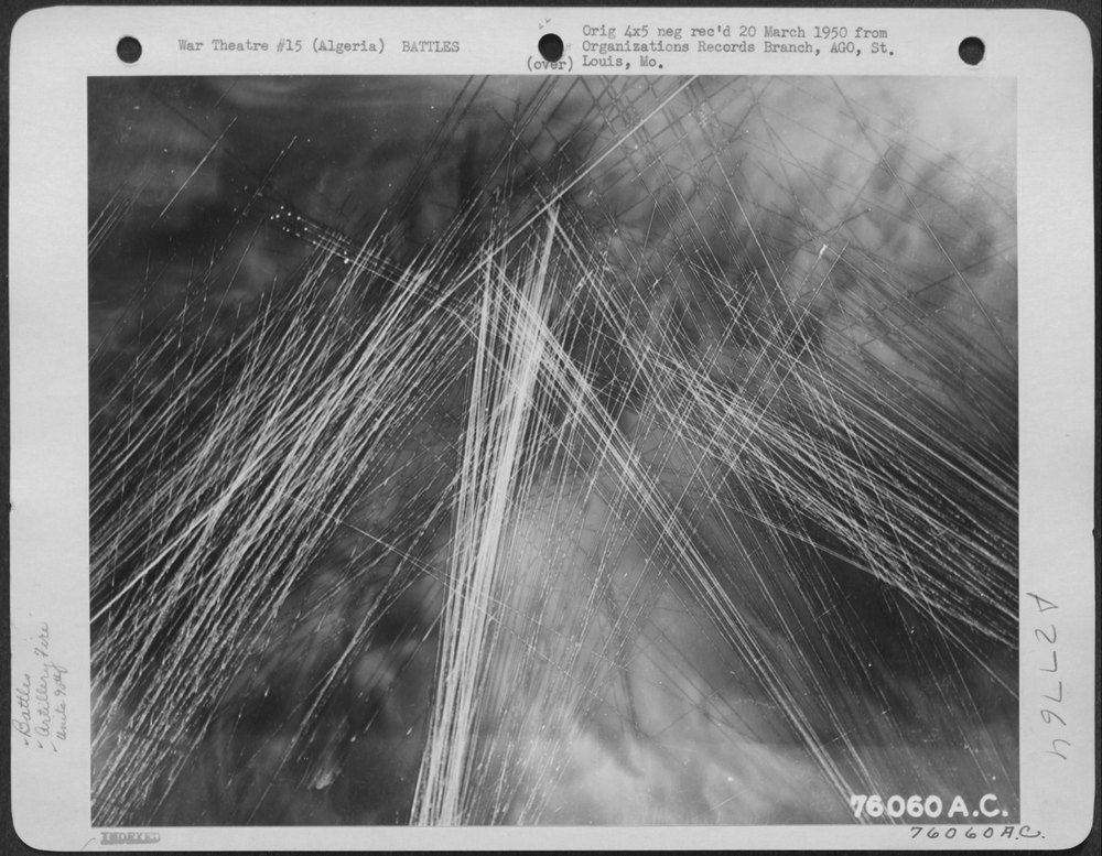 Anti-aircraft over Algiers