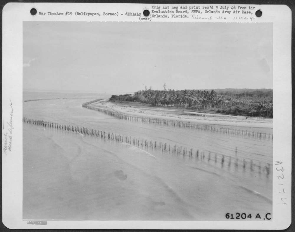 Anti-invasion posts at Mangaar Airstrip