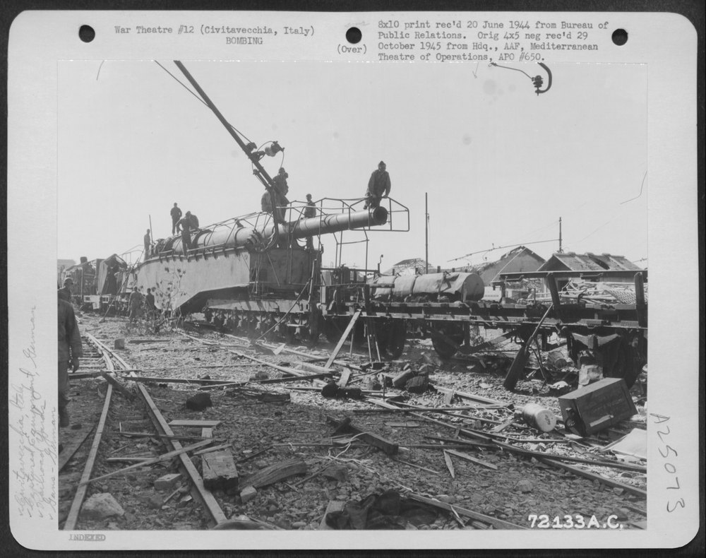 Anzio Express at Civitavecchia
