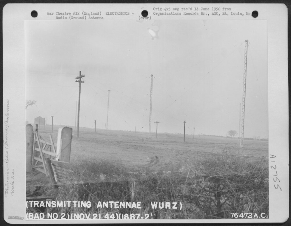 Army Airways Antennae At Lancashire