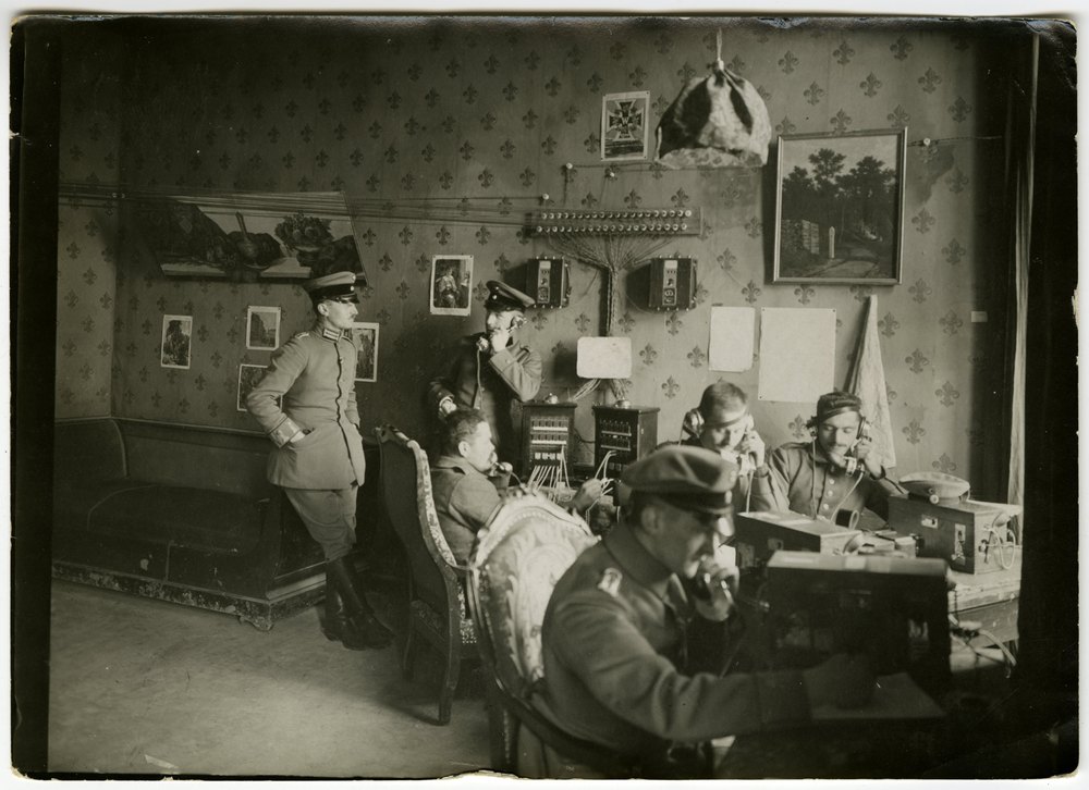 Army telephone exchange office