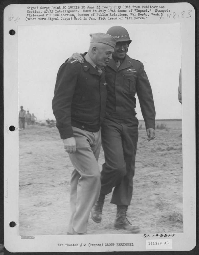 Arnold and Bradley in France