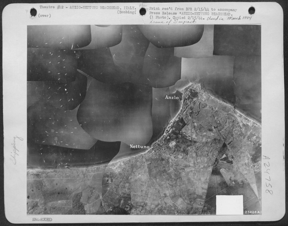 At 2 A.M. on the morning of January 22, 1944 American and British