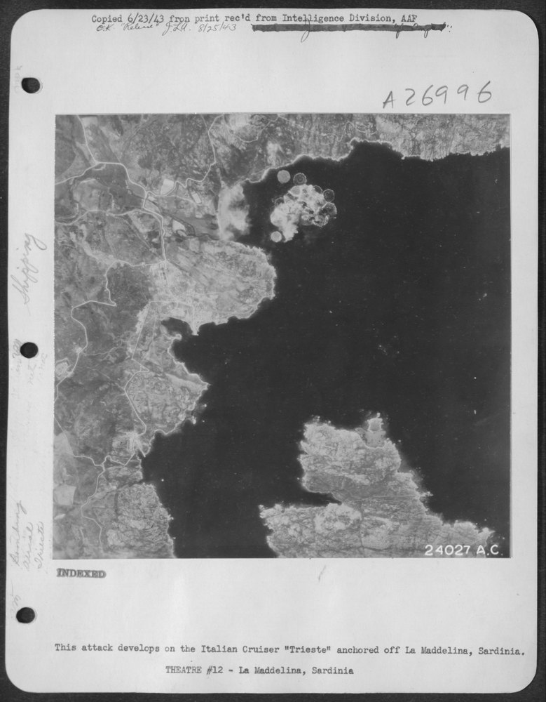 Attack on Trieste off Sardinia