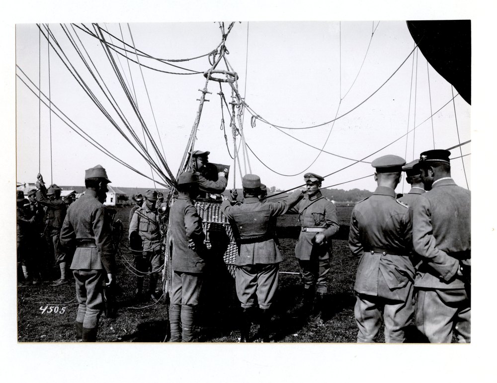 Austro-Hungarian captive balloon at Tarnopol, Eastern front