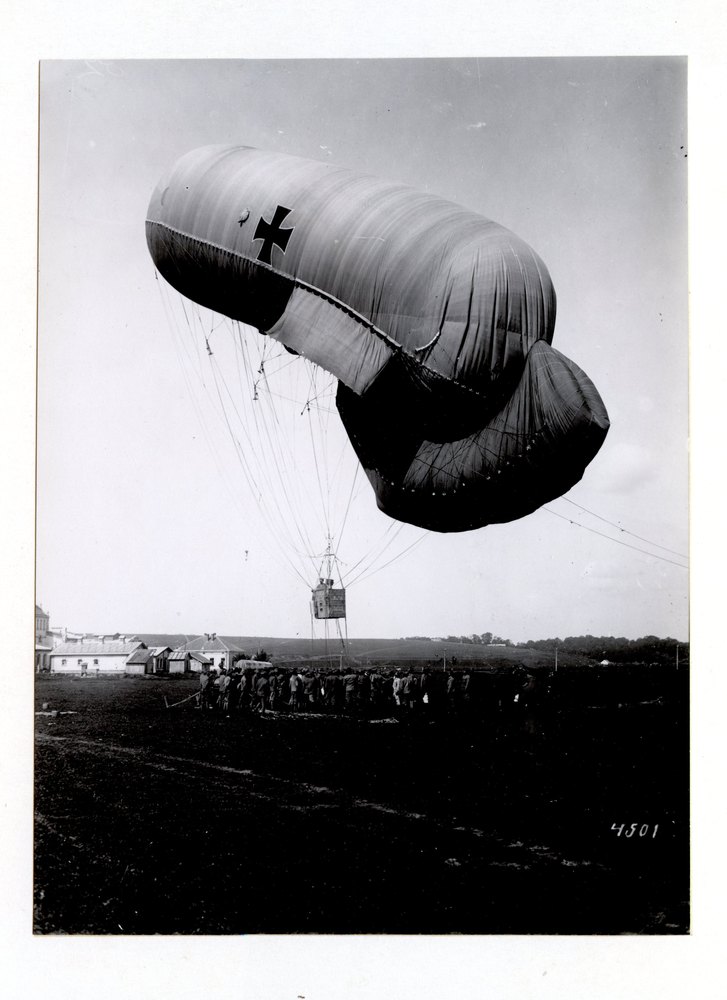 Austro-Hungarian captive balloon at Tarnopol, Eastern front