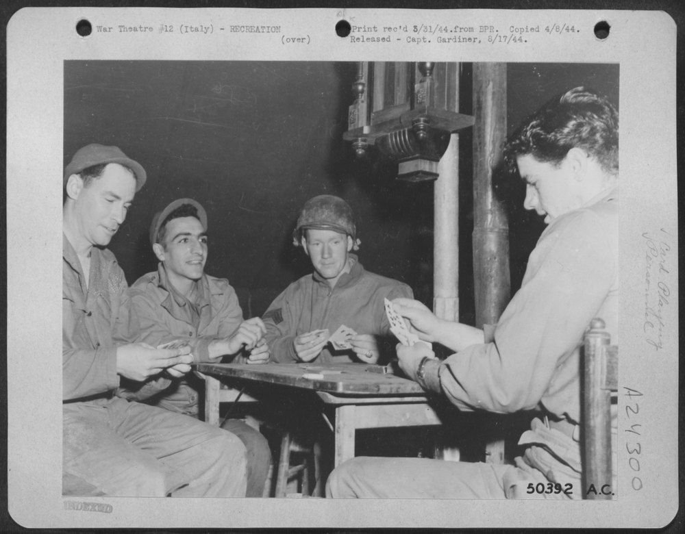 Aviation engineers on Anzio Beachhead