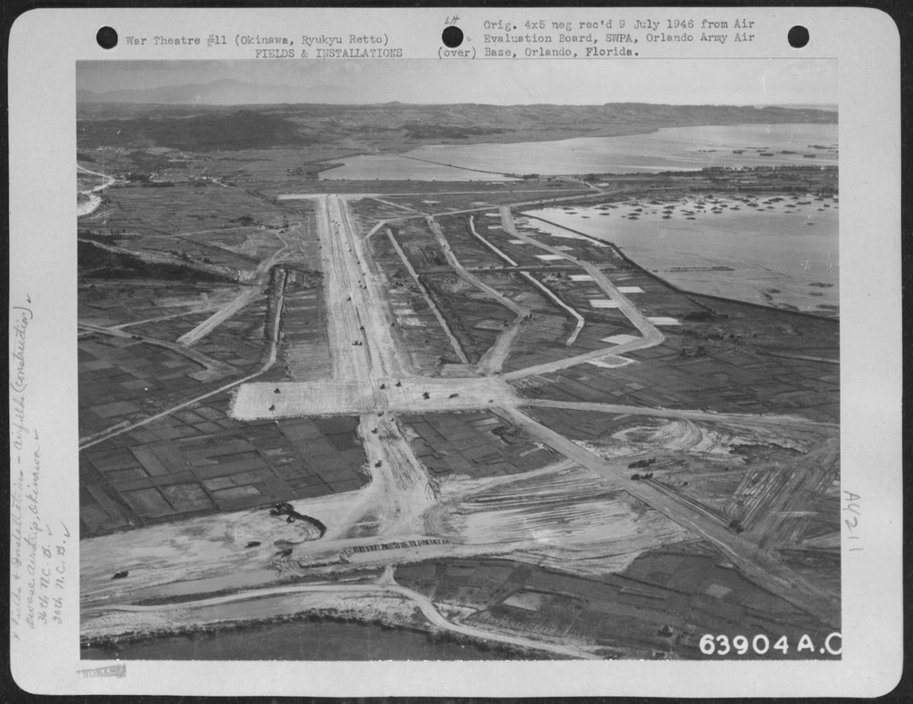 Awase Airstrip construction