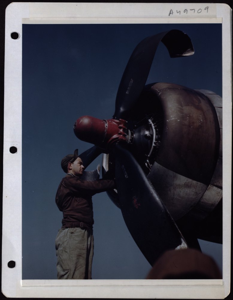 B-17 At Home Base