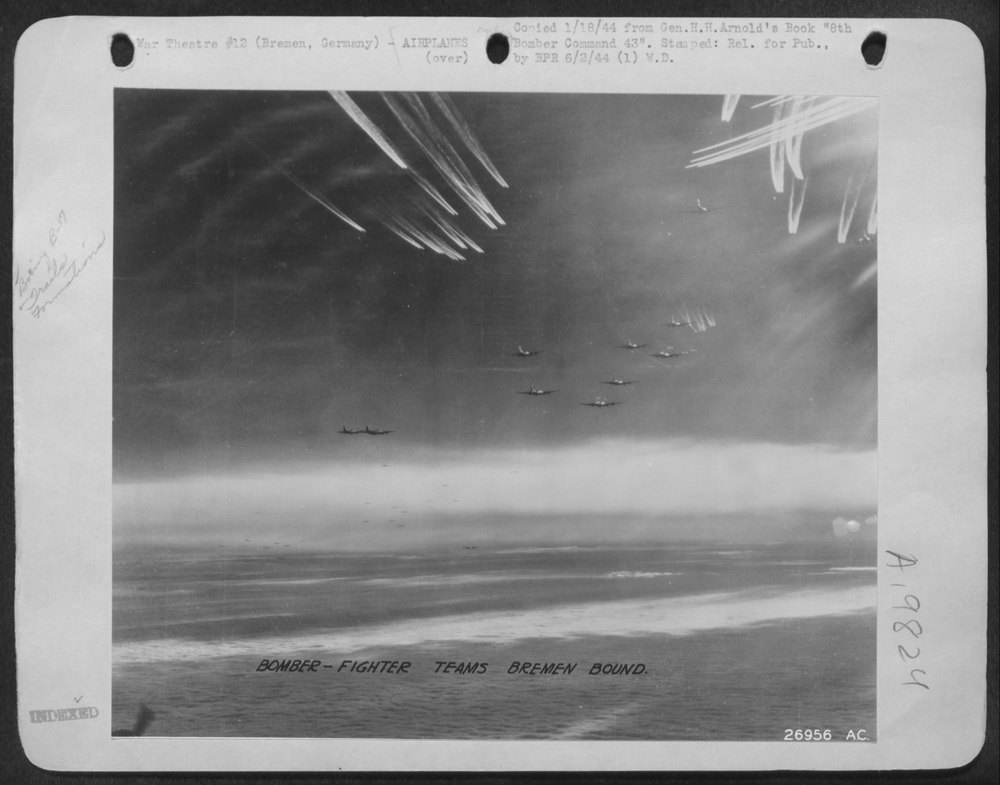 B-17 bound for Bremen