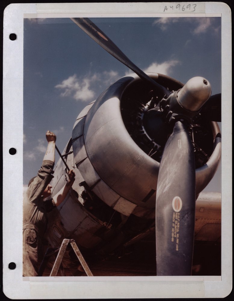 B-17 Engine Repairs