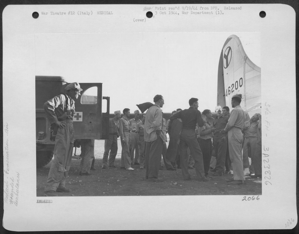 B-17 Flying Fortress at 15th AF base