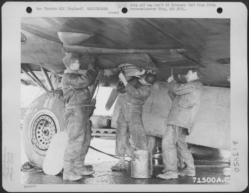 B-17 Flying Fortress at 8th Air Force base