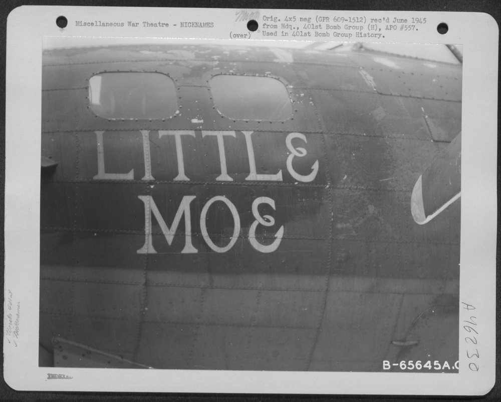 B-17 Flying Fortress at 8th Air Force base