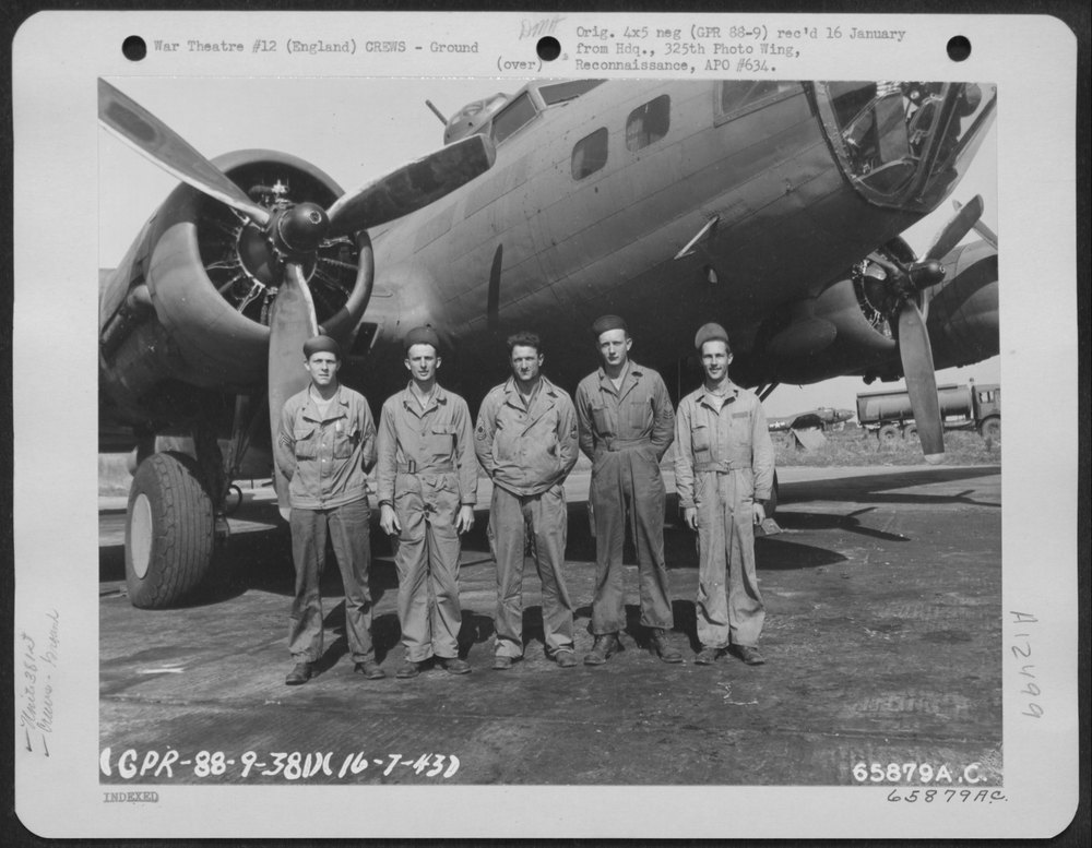 B-17 Flying Fortress at 8th Air Force Station