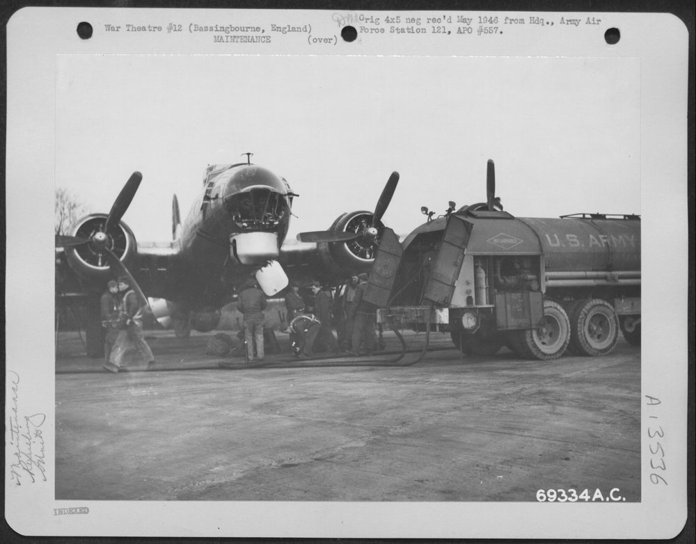B-17 Flying Fortress at Bassingbourne