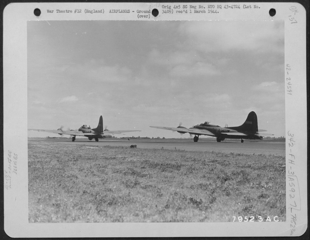 B-17 Flying Fortress at Chelveston