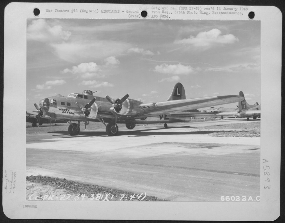 B-17 Flying Fortress at England