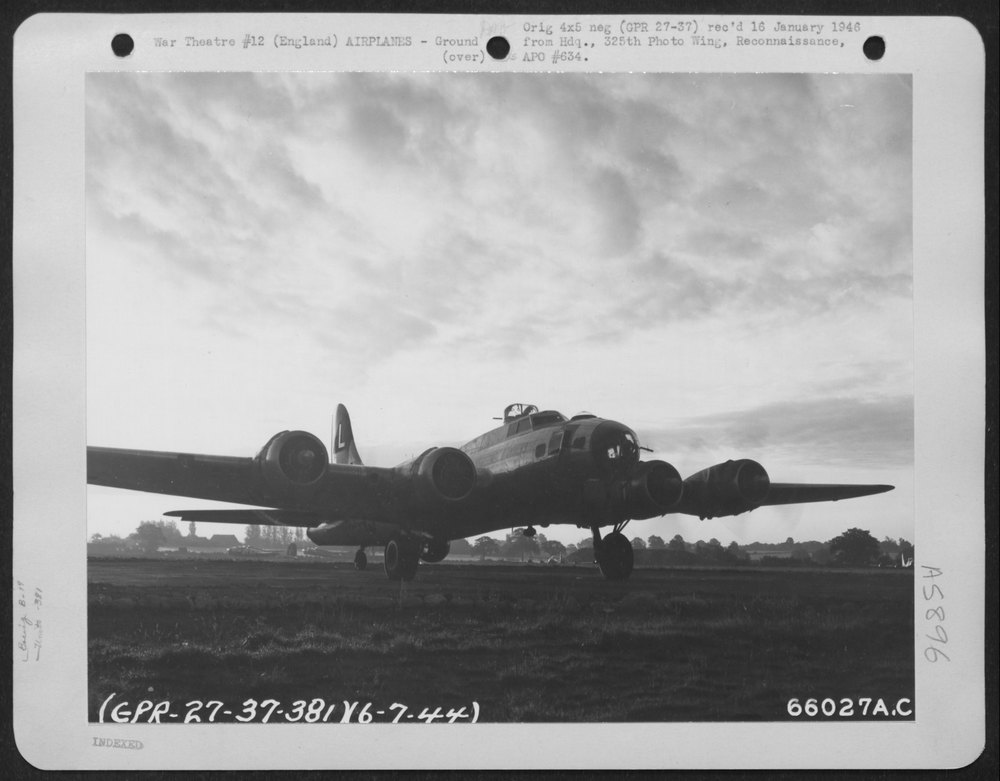 B-17 Flying Fortress at England
