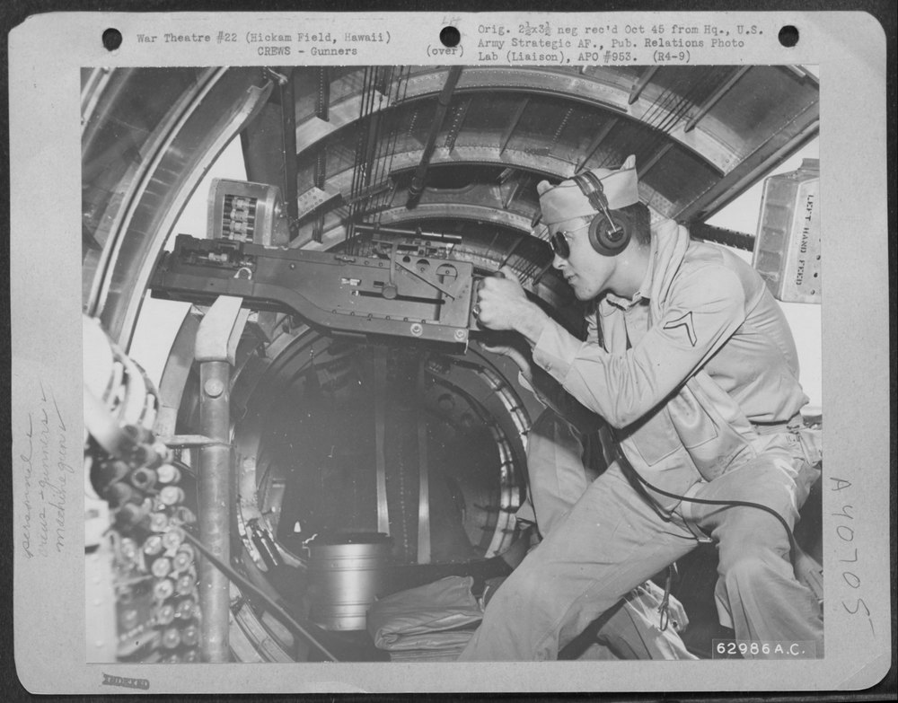 B-17 Flying Fortress at Hickam Field