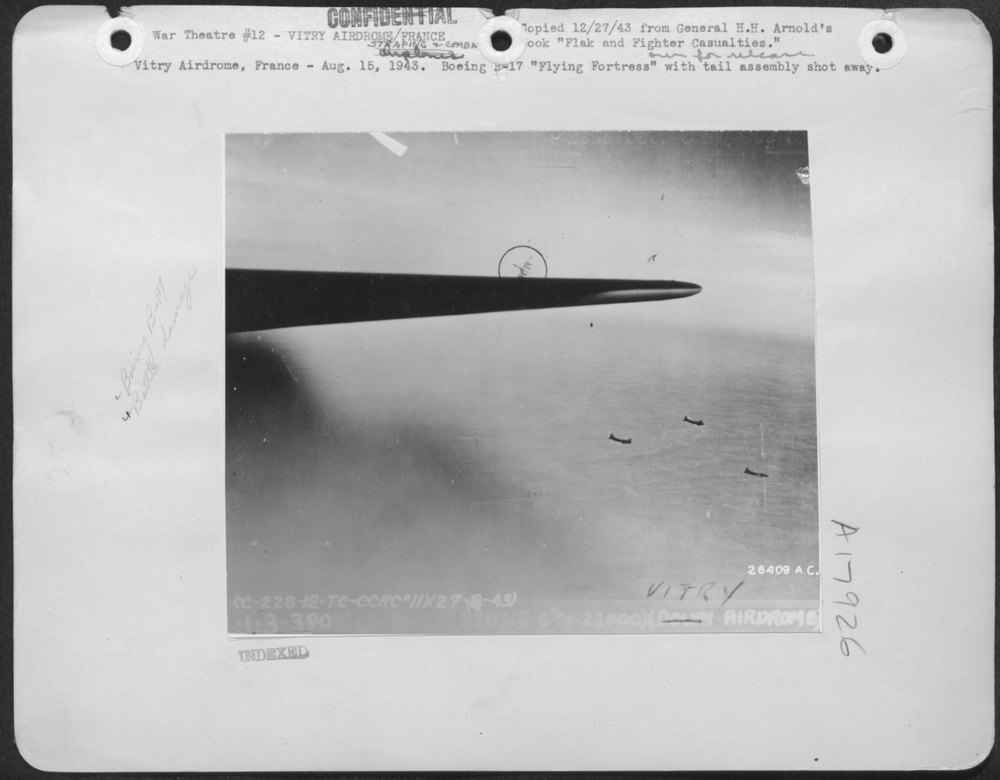 B-17 Flying Fortress at Vitry Airdome